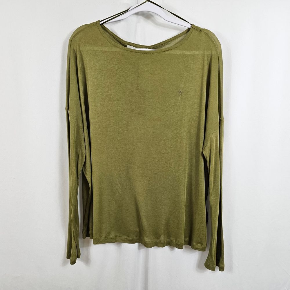 NWT AllSaints Francesco Rita Tee in Olive Branch Green - Size M